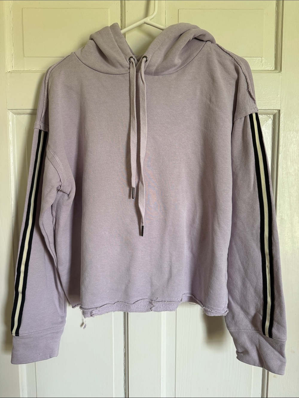 Evereve Kerry Tape Trim hoodie